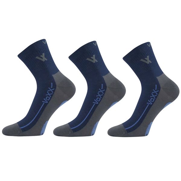 Voxx 3PACK VoXX dark blue socks