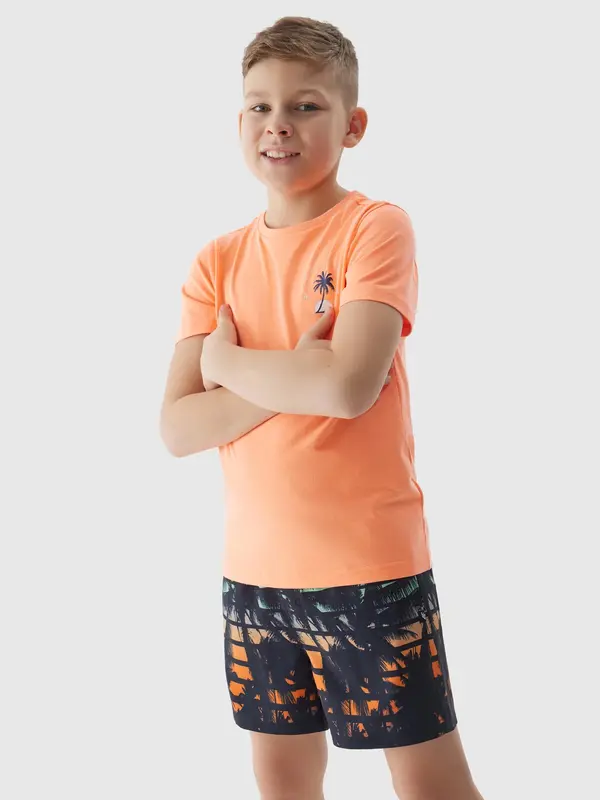 4F 4F Boys' Beach Shorts - Multicolored
