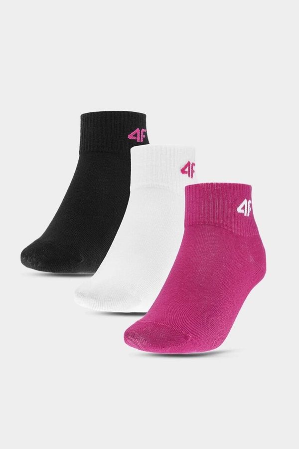 Kesi 4F Casual Girls' 3-BACK Socks Multicolor