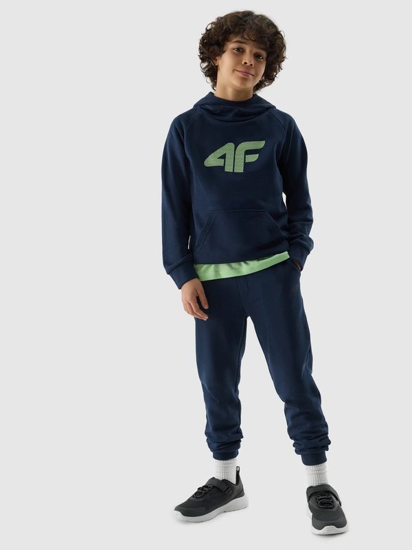 4F 4F jogger sweatpants for boys - navy blue