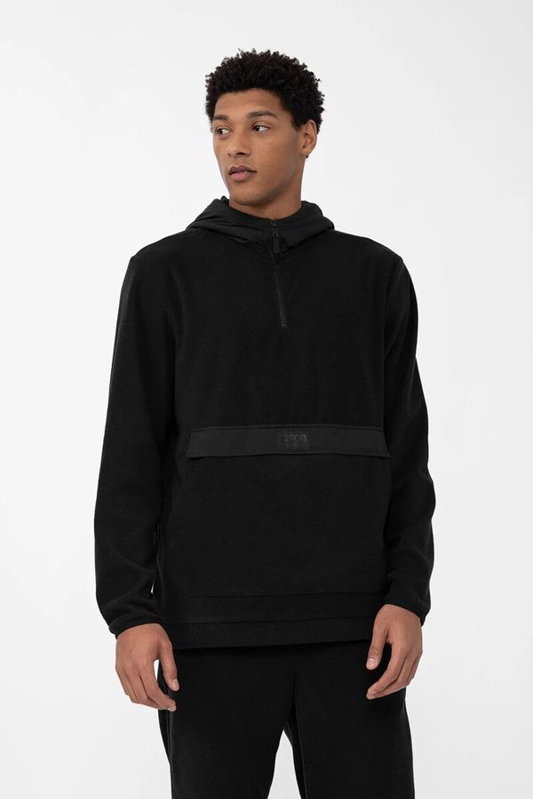 Kesi 4F Men's Fleece Hoodie Black