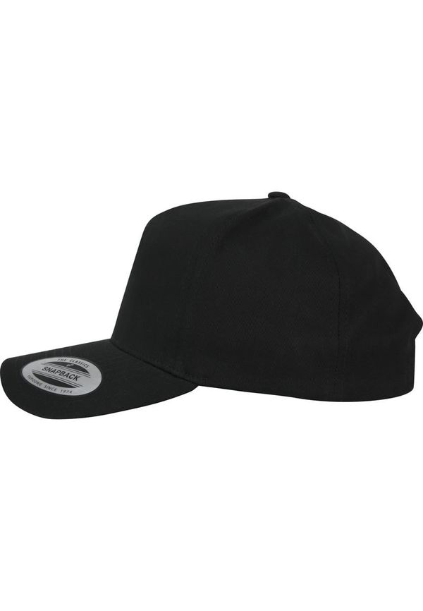 Flexfit 5-Panel Curved Classic Snapback Black