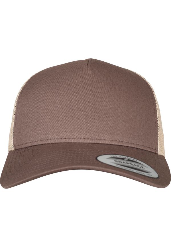 Flexfit 5-Panel Retro Trucker 2-Tone Cap brn/khaki