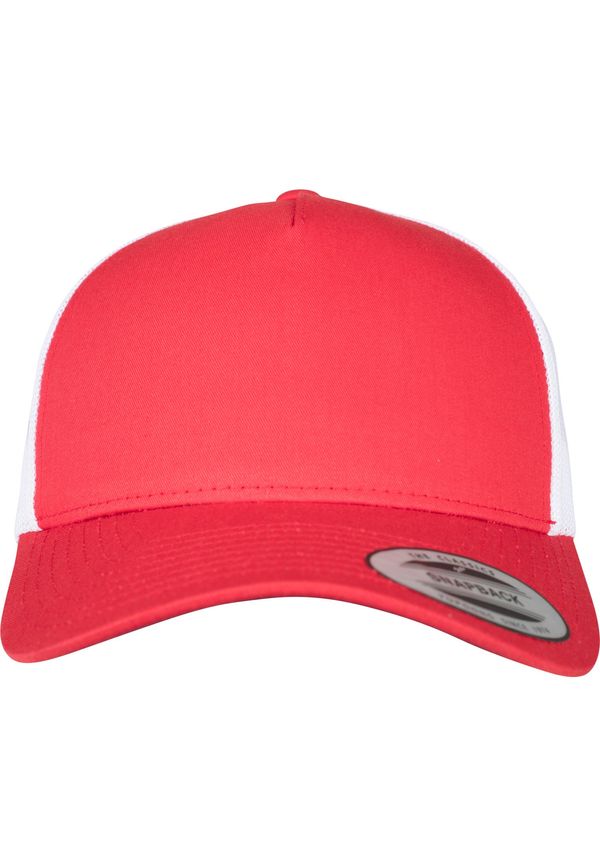 Flexfit 5-Panel Retro Trucker 2-Tone Cap Red/wht