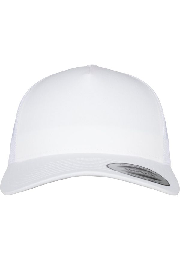 Flexfit 5-Panel Retro Trucker Cap White