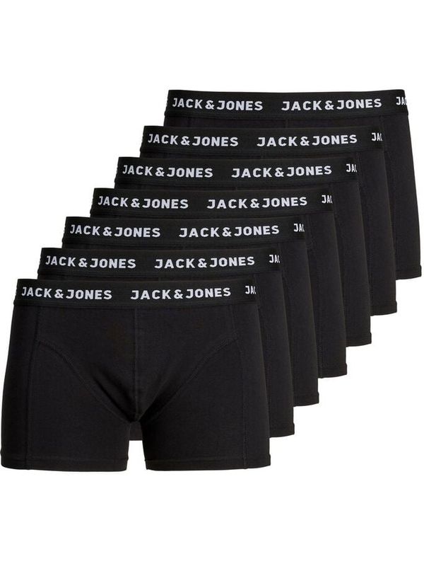 Jack & Jones 7PACK men's boxers Jack and Jones black