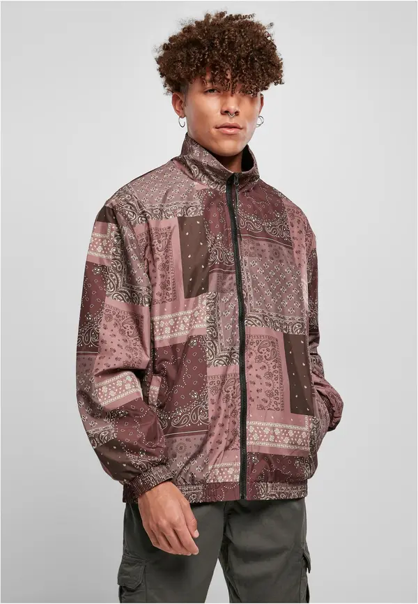 Urban Classics 90 ́s Track Jacket bandana aop