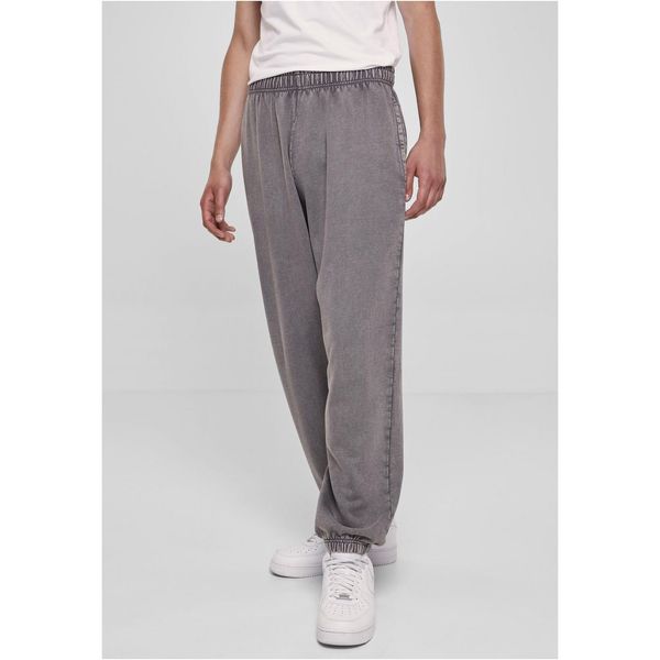 Urban Classics Acid Wash Sweatpants Asphalt