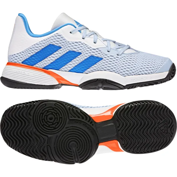 Adidas adidas Barricade K Blue/White Junior Tennis Shoes EUR 38 2/3