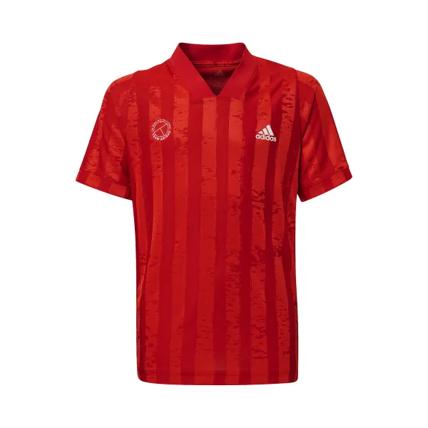 Adidas adidas Boys F Lift Tee Scarlet/Pink 152 cm