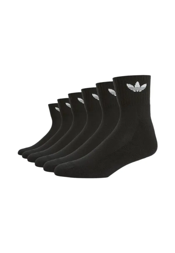 Adidas Adidas črne nogavice, 6 parov