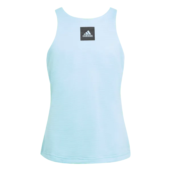 Adidas adidas Girls Match Tank Aqua T-Shirt 140 cm