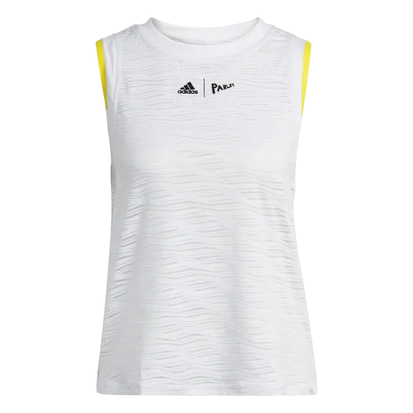 Adidas adidas London Match Tank White M Women's Tank Top