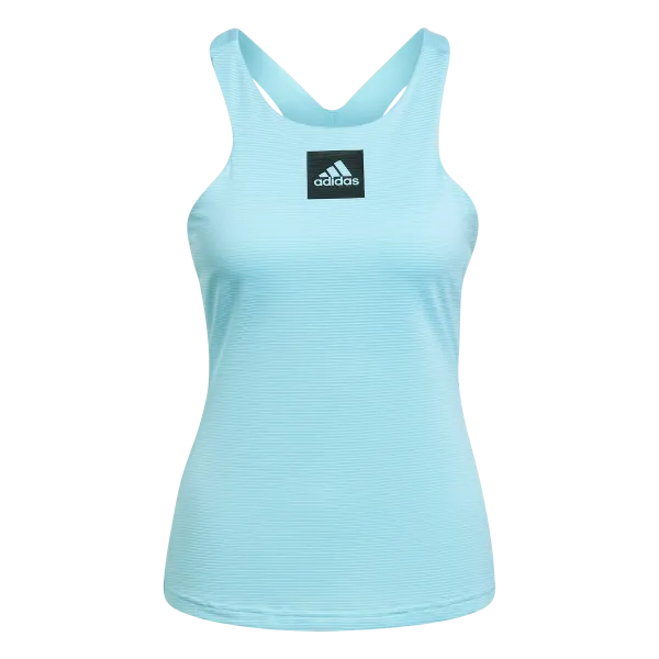 Adidas adidas Paris Y-Tank Primeblue Aqua M Women's T-Shirt