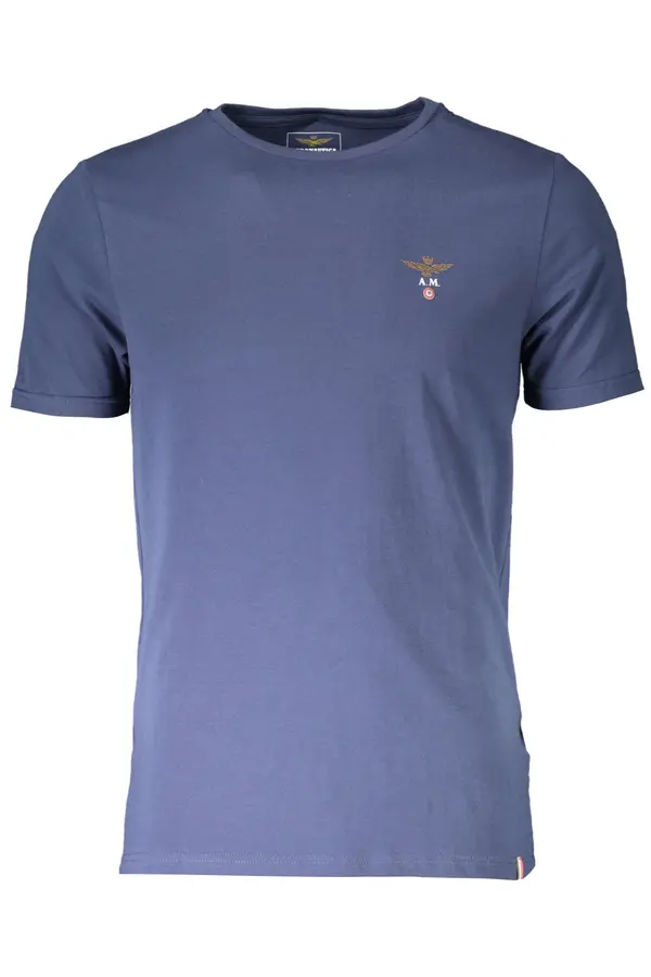 Aeronautica Militare AERONAUTICA MILITARE MEN'S BLUE OUTDOOR T-SHIRT