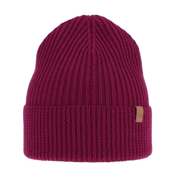 AGBO AGBO Woman's winter hat pink Isla 100% extra fine merino wool