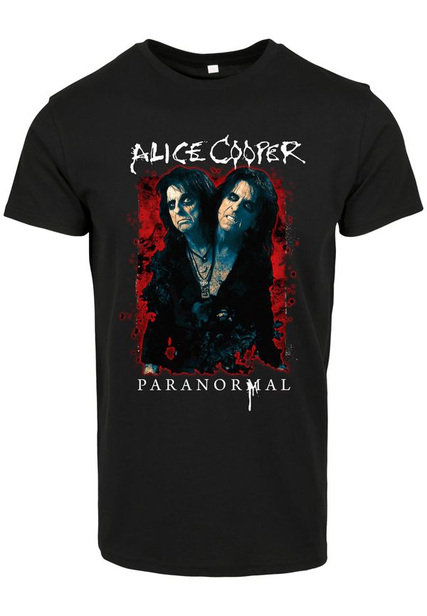 Merchcode Alice Cooper Paranormal Splatter Adult Black Tee Black