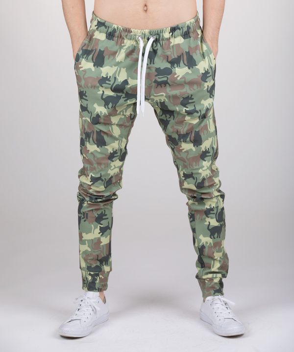 Aloha From Deer Aloha From Deer Unisex's Camo Cats Sweatpants SWPN-PC AFD090