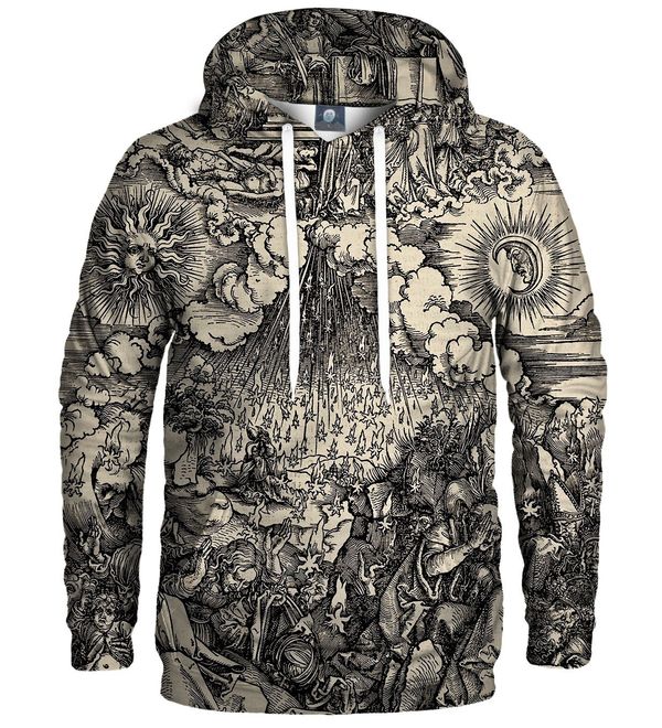 Aloha From Deer Aloha From Deer Unisex's Durer Series - Fifth Seal Hoodie H-K AFD436