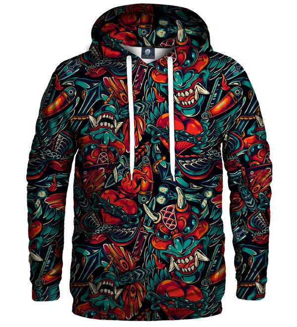 Aloha From Deer Aloha From Deer Unisex's Evil Ruckus Hoodie H-K AFD907