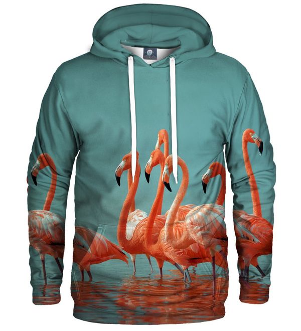 Aloha From Deer Aloha From Deer Unisex's Flamingos Hoodie Aloha H-K AFD125