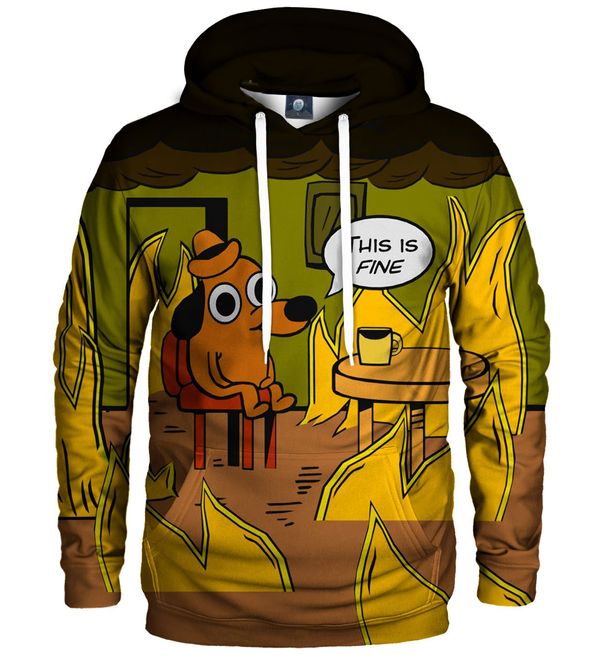 Aloha From Deer Aloha From Deer Unisex's It's Fine Hoodie H-K AFD778