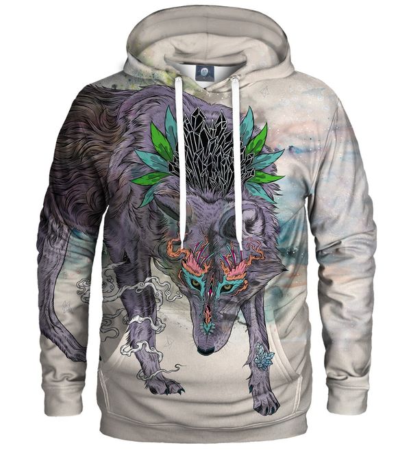 Aloha From Deer Aloha From Deer Unisex's Journeying Spirit - Wolf Hoodie H-K AFD449