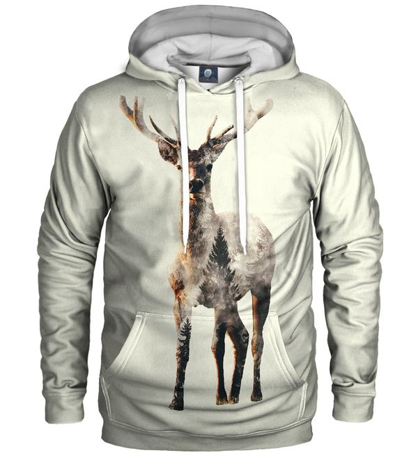 Aloha From Deer Aloha From Deer Unisex's Lonely Red Deer Hoodie H-K AFD1052