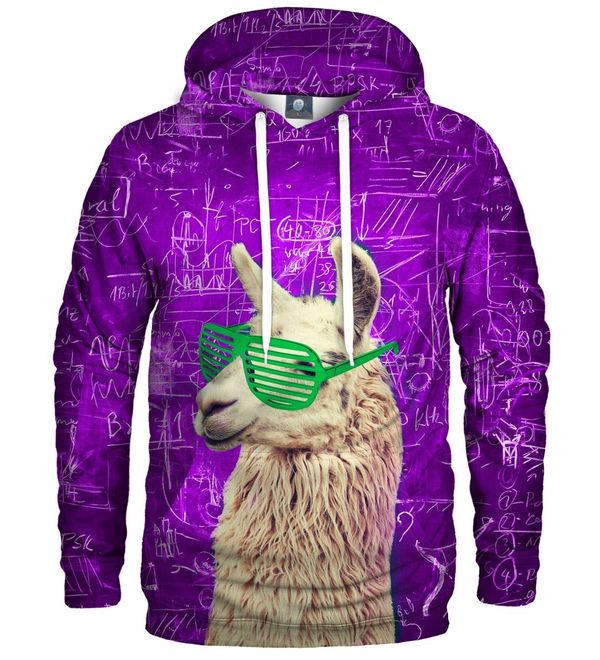 Aloha From Deer Aloha From Deer Unisex's No Drama Llama Hoodie H-K AFD698