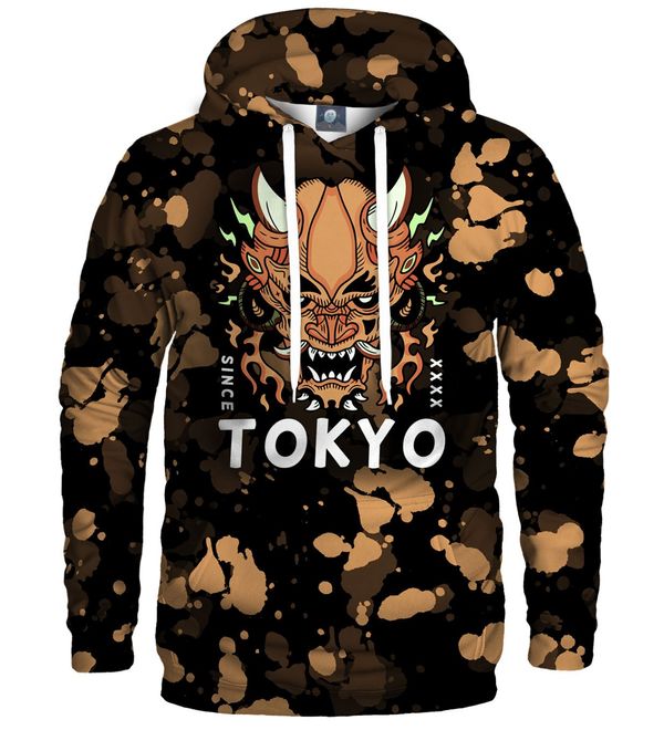 Aloha From Deer Aloha From Deer Unisex's Tokyo Oni Yellow Hoodie H-K AFD939