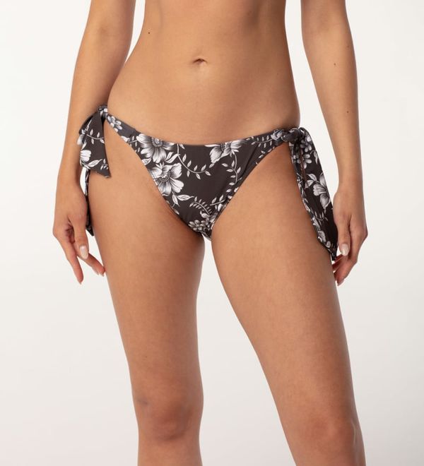 Aloha From Deer Aloha From Deer Woman's Dark Flowers Bikini Bows Bottom WBBB AFD523