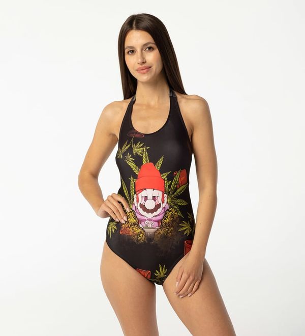 Aloha From Deer Aloha From Deer Woman's World 4-20 Open Back Swimsuit SSOB AFD906