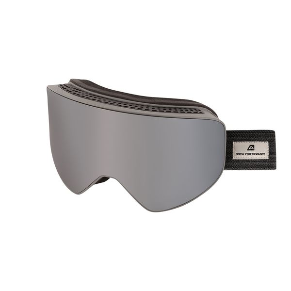 ALPINE PRO ALPINE PRO SHOCKE silver dull ski goggles