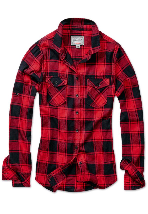 Brandit Amy Flanell Girls Shirt red/black