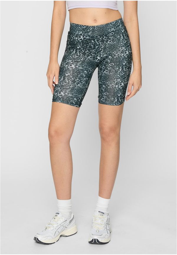 Urban Classics AOP Cycle Women's Shorts Black/White