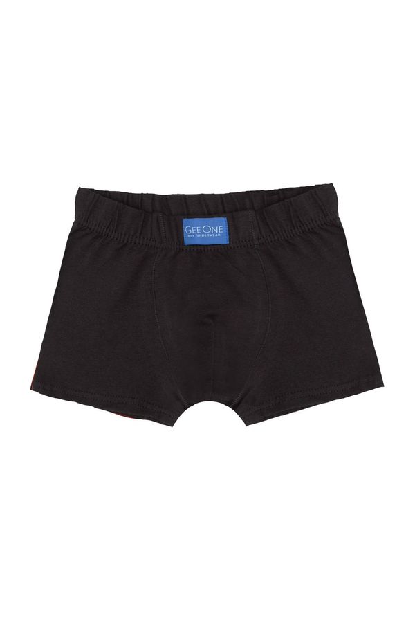 Italian Fashion Apollo Boys' Boxer Shorts - Black