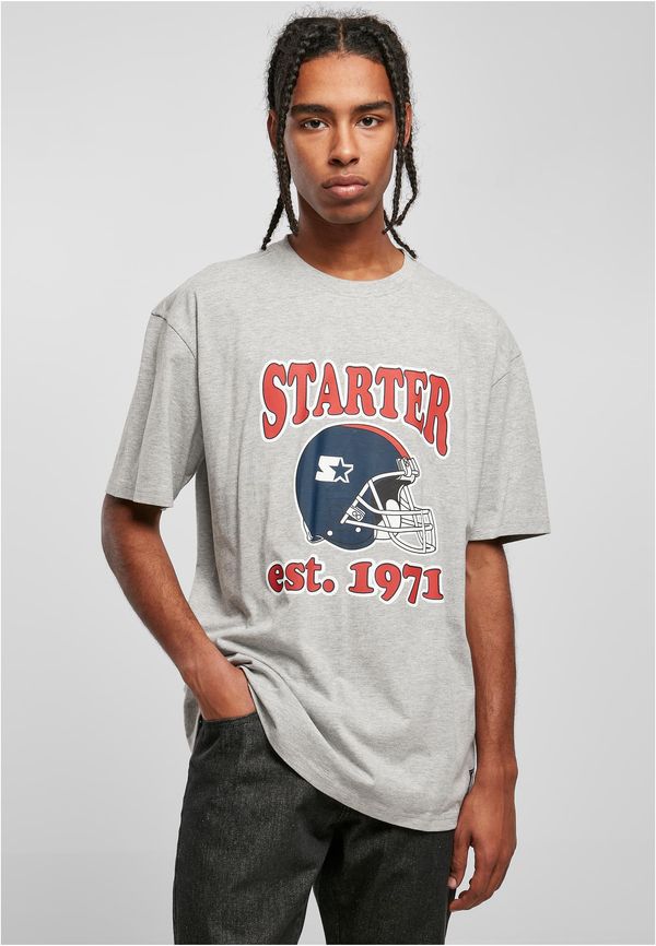 Starter Black Label Appetizer football T-shirt heather grey