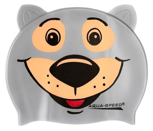 AQUA SPEED AQUA SPEED Kids's Swimming Cap ZOO Bear