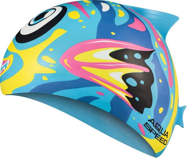 AQUA SPEED AQUA SPEED Kids's Swimming Caps ZOO Fish