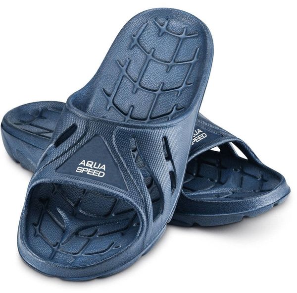 AQUA SPEED AQUA SPEED Unisex's Flip-Flops Alabama Navy Blue