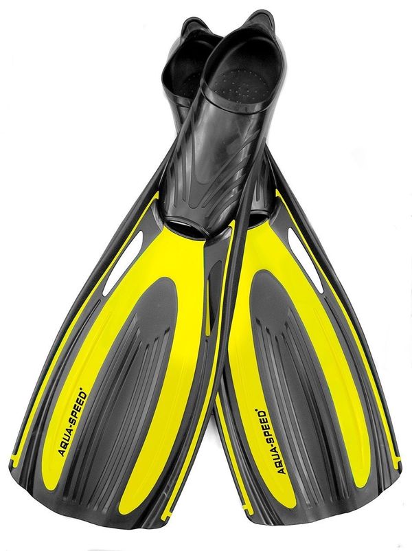 AQUA SPEED AQUA SPEED Unisex's Snorkel Flippers Hydro  Pattern 18