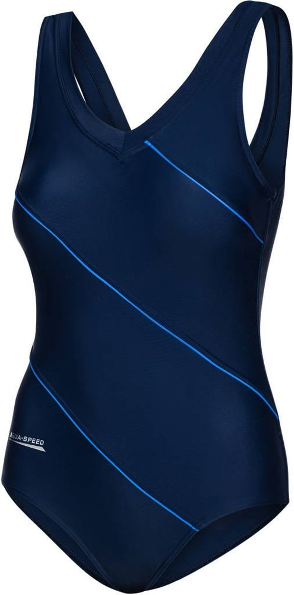 AQUA SPEED AQUA SPEED Woman's Swimsuits Sophie Navy Blue Pattern 49