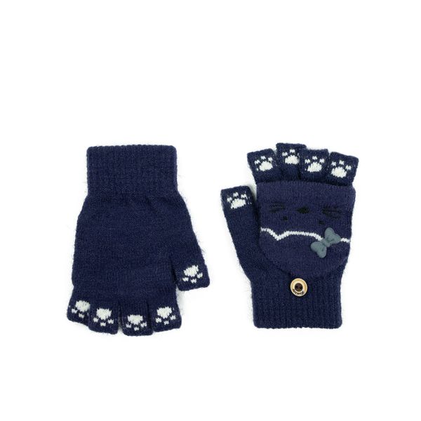 Art of Polo Art Of Polo Kids's Gloves rk23370-7 Navy Blue