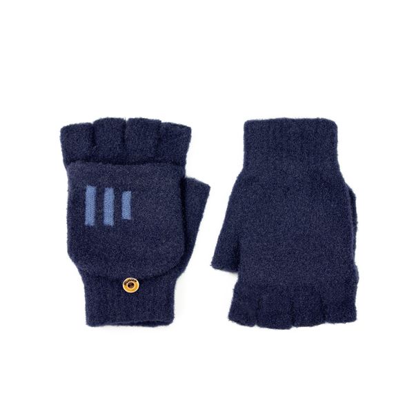 Art of Polo Art Of Polo Man's Gloves Rk22235 Navy Blue