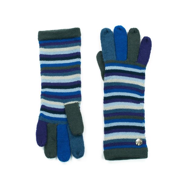 Art of Polo Art Of Polo Woman's Gloves rk13435-3 Blue/Multicolor