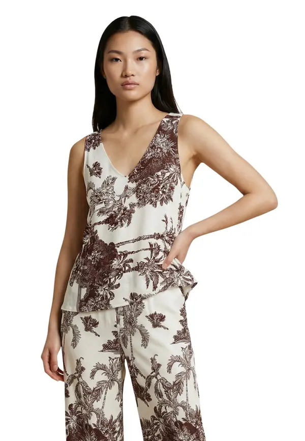 Artigli Artigli bluza s cvetličnim vzorcem