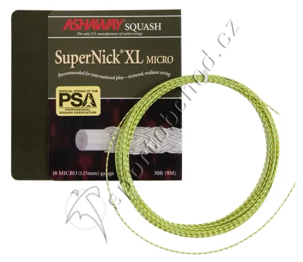 Ashaway Ashaway UltraNick 17 Squash String - (110m)