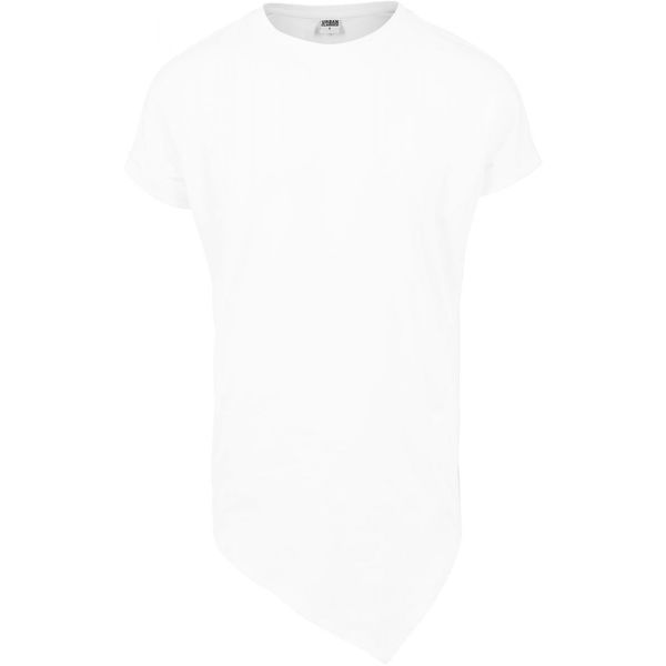 Urban Classics Asymmetrical long T-shirt white