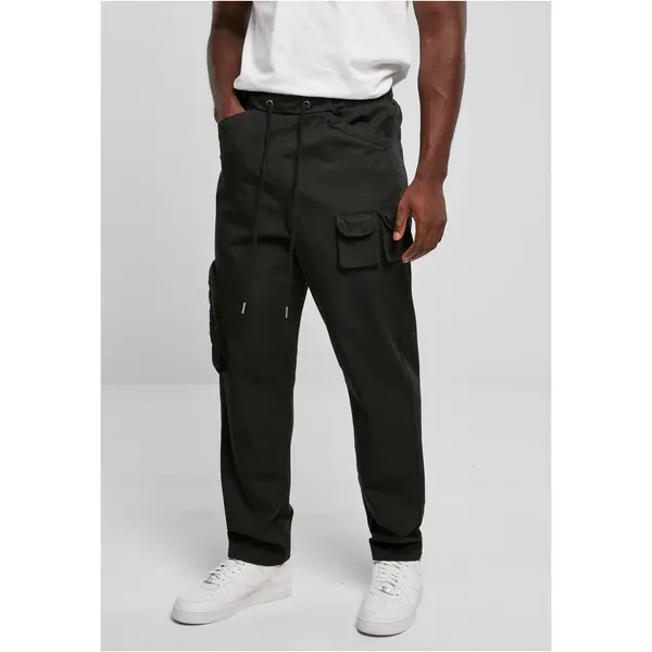 Urban Classics Asymmetrical trousers black