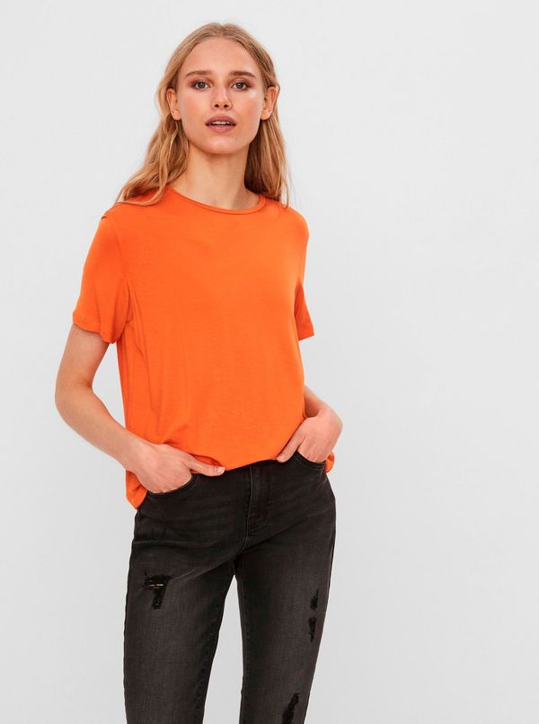 AWARE by VERO MODA AWARE by VERO MODA Orange T-Shirt VERO MODA Ava - Women